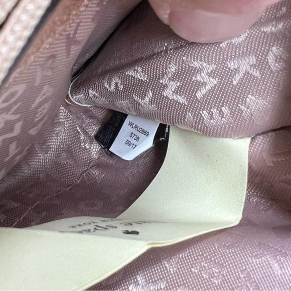 Kate Spade Laurel Way Neda Rose Gold Saffiano Leather Zip Around Wallet - Picture 10 of 12